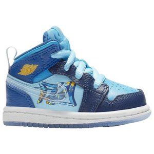 Nike Air Jordan 1 Mid Fly Toddler Blue Void Clear-Team Royal